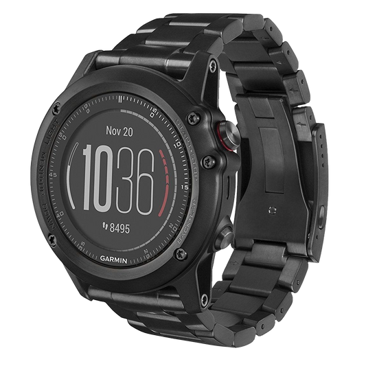 Garmin Fenix 3 HR Titanium w/ Titanium Band DLC - Limited Edition (010-01338-7B) by Garmin