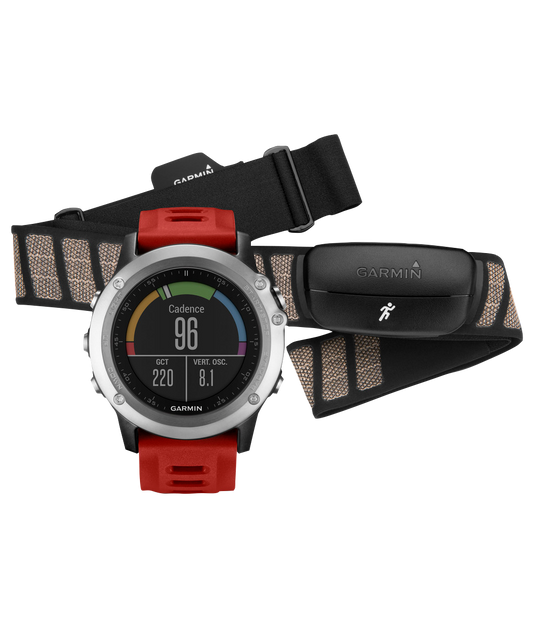 Garmin Fenix 3, Silver Performer Bundle (010-01338-15) by Garmin