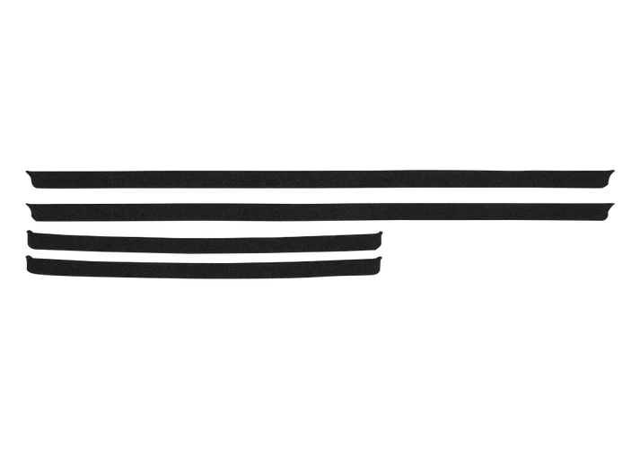 Garmin flush mount kit for GPSMAP 1000 series; black mounting rails set
