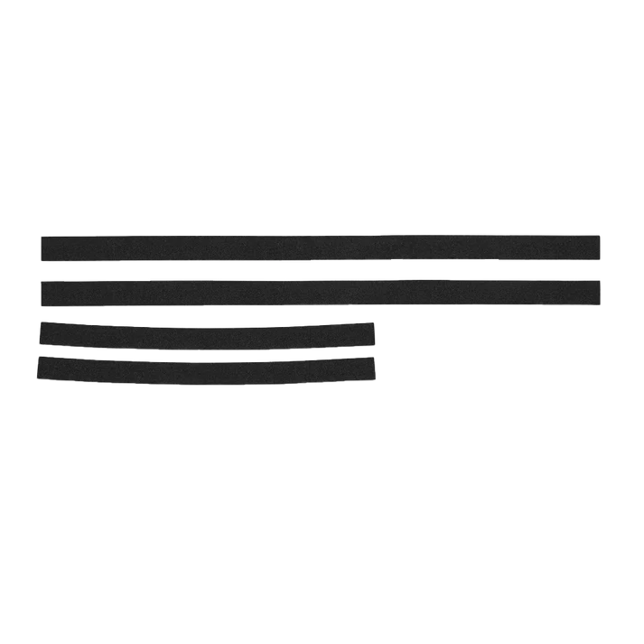 Garmin flush mount kit for GPSMAP, multi-piece black mounting strips set