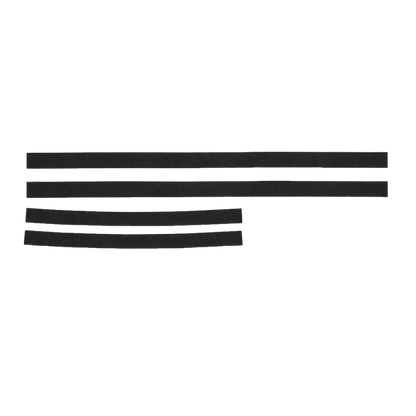 Garmin Flush Mount Kit for GPSMAP, six black mounting pieces.