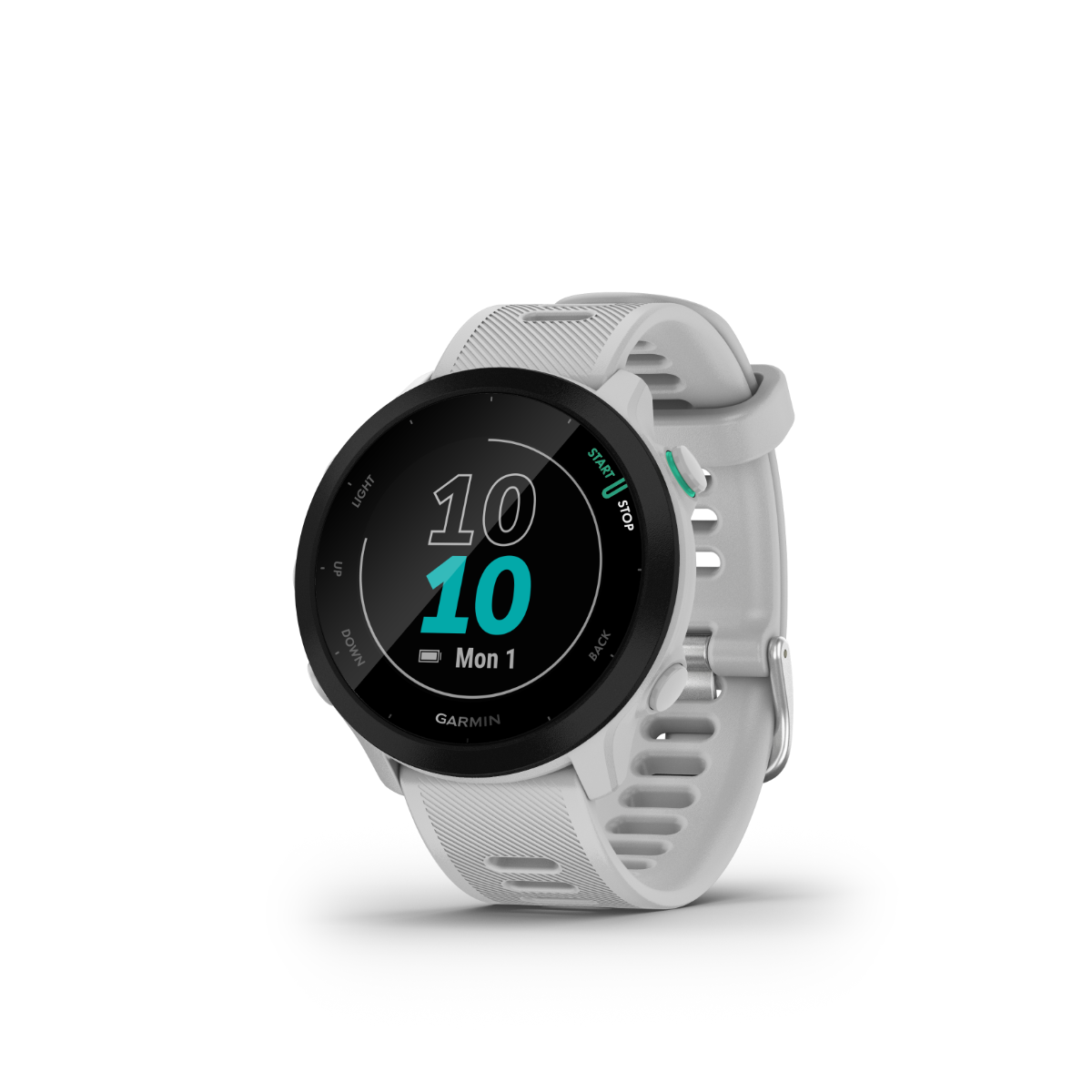 Garmin Forerunner 55, White, GPS Fitness Smartwatch (Garmin Certified Refurbished)