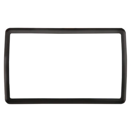Garmin trim piece snap cover, black plastic frame for GPSMAP 1000 series marine displays
