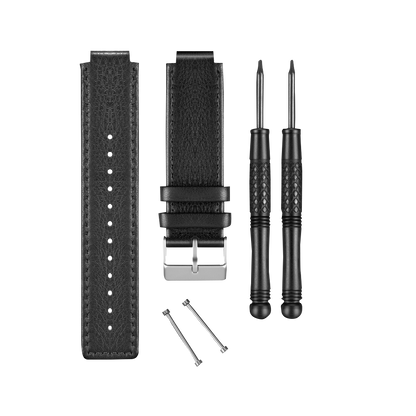 Garmin Vivoactive Black Leather Band (010-12157-07)