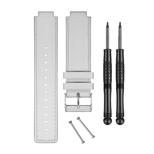 Garmin Vivoactive White Leather Band (010-12157-08) by Garmin