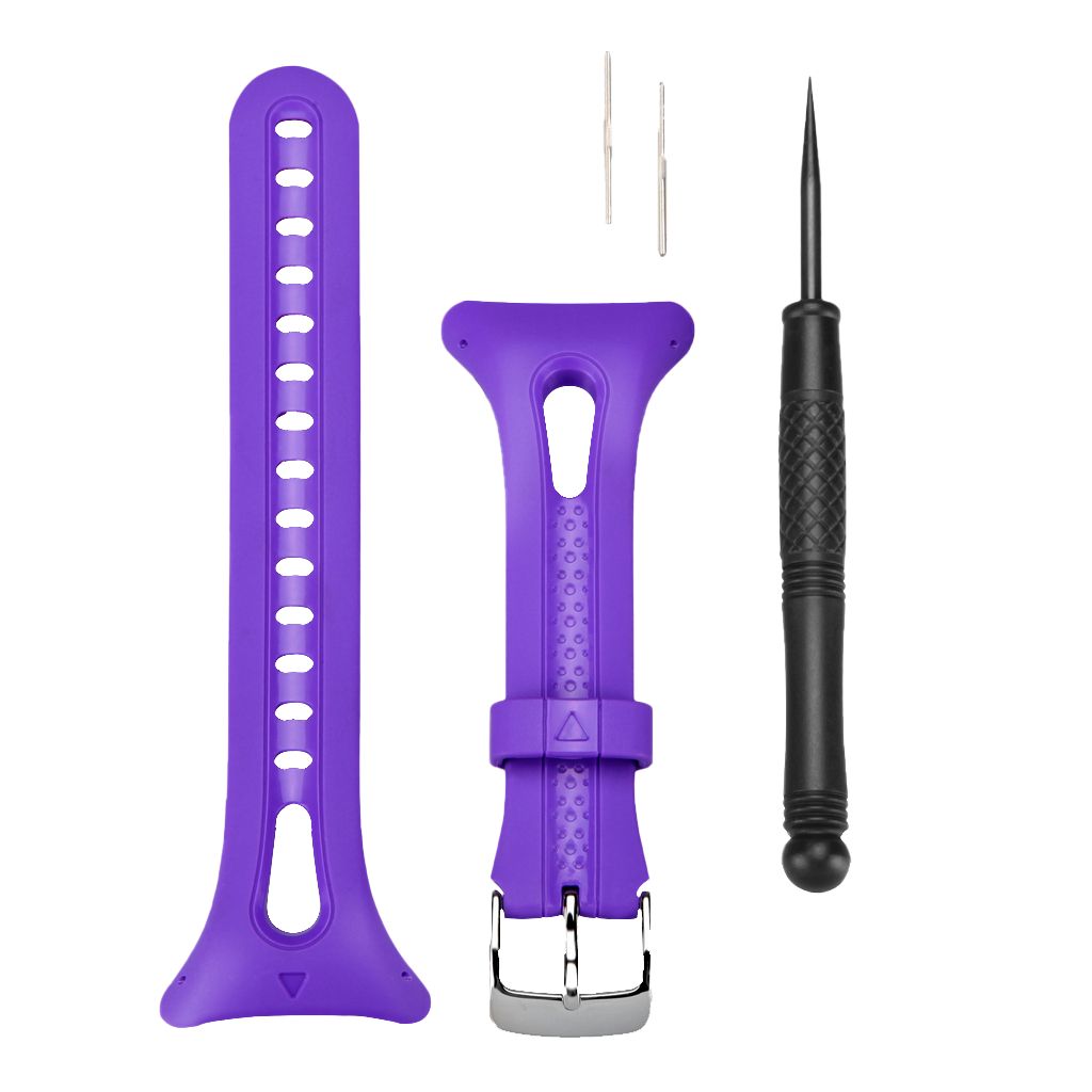 Garmin Watch Band, Small for Forerunner 10/15, Violet (010-11251-51)
