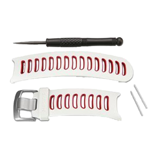 Garmin White/Red Approach S3 Replacement Band (010-11822-01) by Garmin