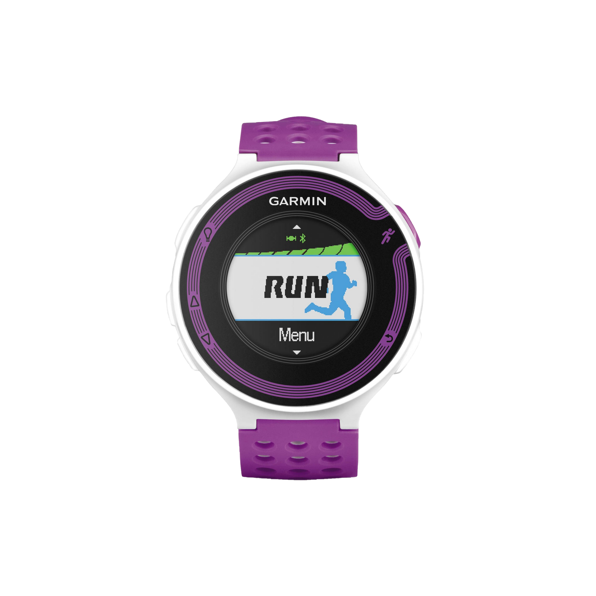 Garmin Forerunner 220, White & Violet, Fitness GPS Smartwatch for Runners (Garmin Certified Refurbished) by Garmin
