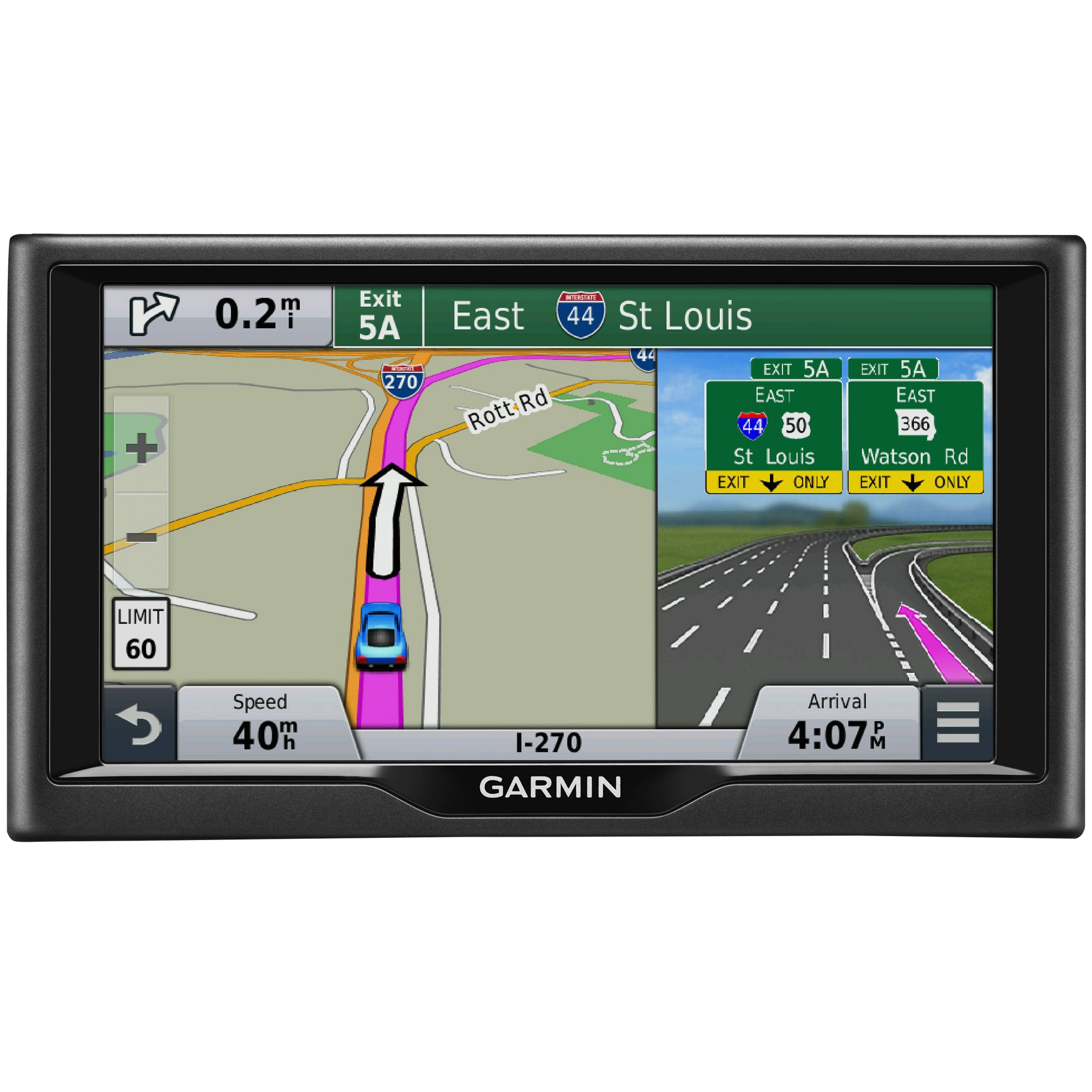Garmin Nuvi 68LMT, Automotive GPS Navigator for Vehicles (Certified Refurbished)