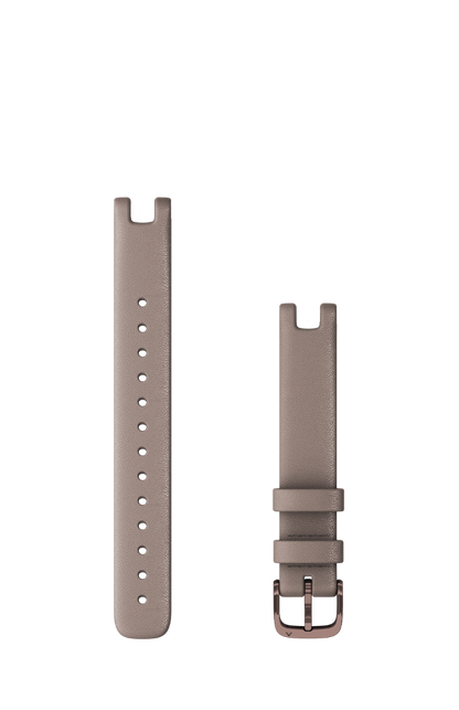Garmin Lily Bands (14 mm) Paloma Italian Leather with Dark Bronze Hardware (010-13068-A0)