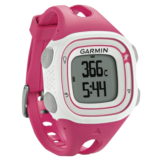 Garmin Forerunner 10, White & Pink, Fitness GPS Smartwatch for Runners (Garmin Certified Refurbished) by Garmin