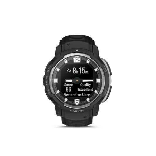 Garmin Instinct Crossover Standard Edition, Black (010-02730-13) by Garmin