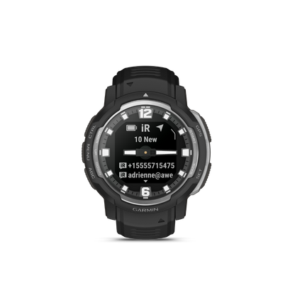 Garmin Instinct Crossover Standard Edition, Black (010-02730-13)