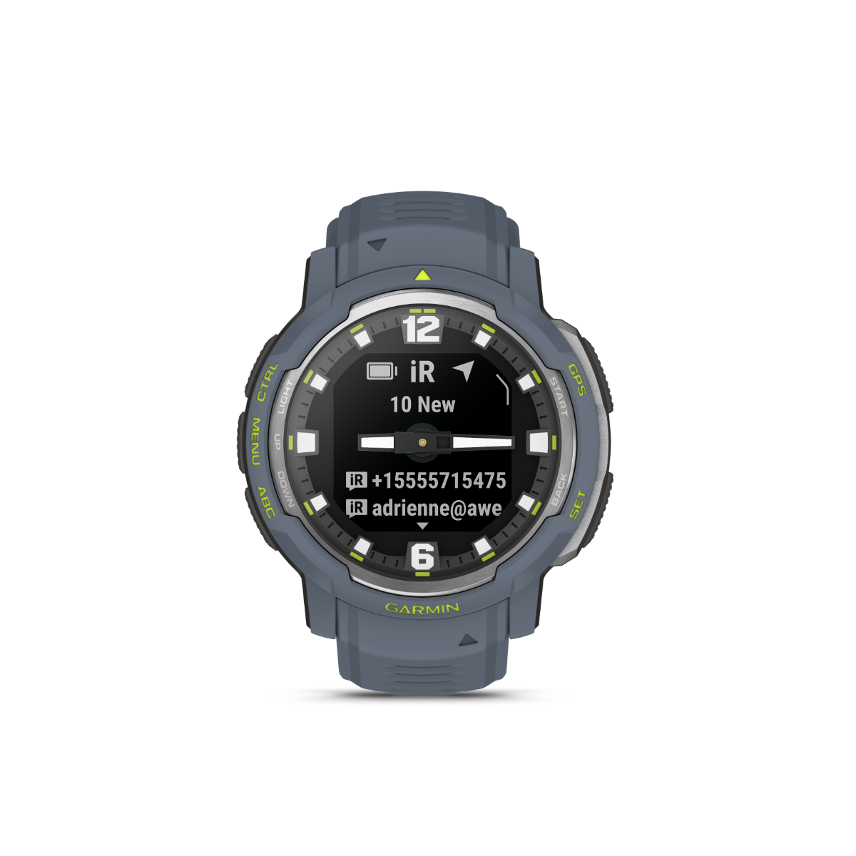 Garmin Instinct Crossover Standard Edition, Blue Granite (010-02730-14)