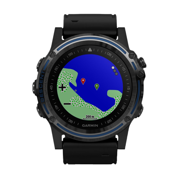 Garmin Descent MK1, Gray Sapphire w/ Black Band, Marine Smartwatch for Divers (010-01760-02)