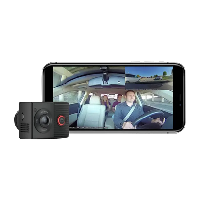 Garmin Dash Cam Tandem Dual-lens with Two 180-degree Lenses (Garmin Certified Refurbished)