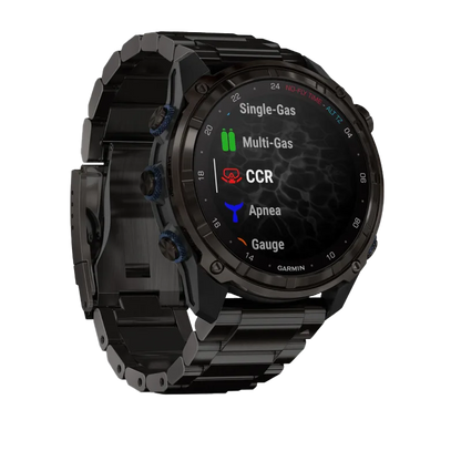 Garmin Descent Mk3i, 51 mm, titanio DLC gris carbono con correa de titanio DLC (010-02752-13)