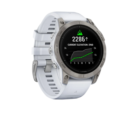Garmin Epix Pro (Gen 2), 47 mm Sapphire Edition Titanium with Whitestone Band (010-02803-20)
