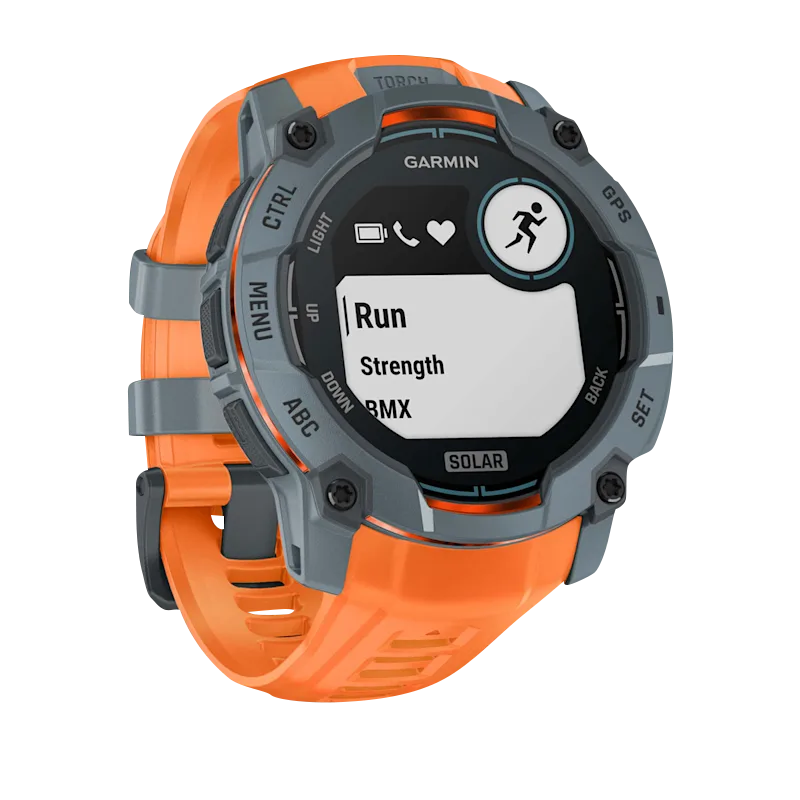 Garmin Instinct 3 Solar, (50mm) Twilight with Solstice Band (010-02935-01)