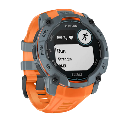 Garmin Instinct 3 Solar, (50mm) Twilight with Solstice Band (010-02935-01)