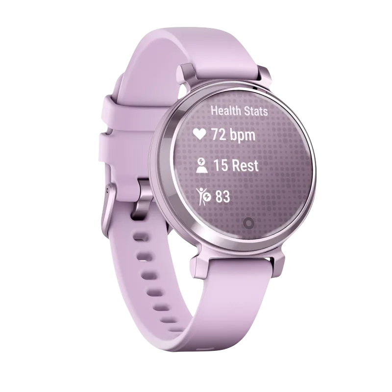 Garmin Lily 2, Metallic Lilac with Lilac Silicone Band (010-02839-01)