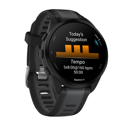 Garmin Forerunner 165 Black/Slate Gray (010-02863-20) by Garmin