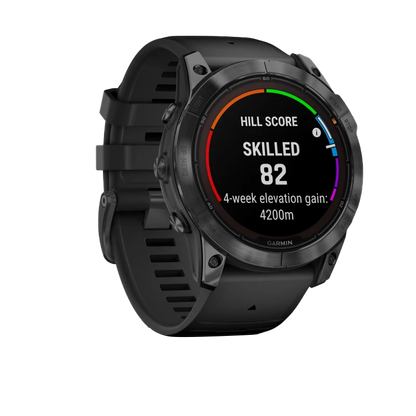 Garmin Fenix 7X Pro Solar, Slate Gray with Black Band (010-02778-00)