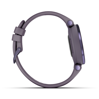 Garmin Lily Sport Edition, Midnight Orchid Bezel with Deep Orchid Case and Silicone Band (010-02384-02)
