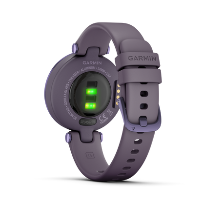 Garmin Lily Sport Edition, Midnight Orchid Bezel with Deep Orchid Case and Silicone Band (010-02384-02)