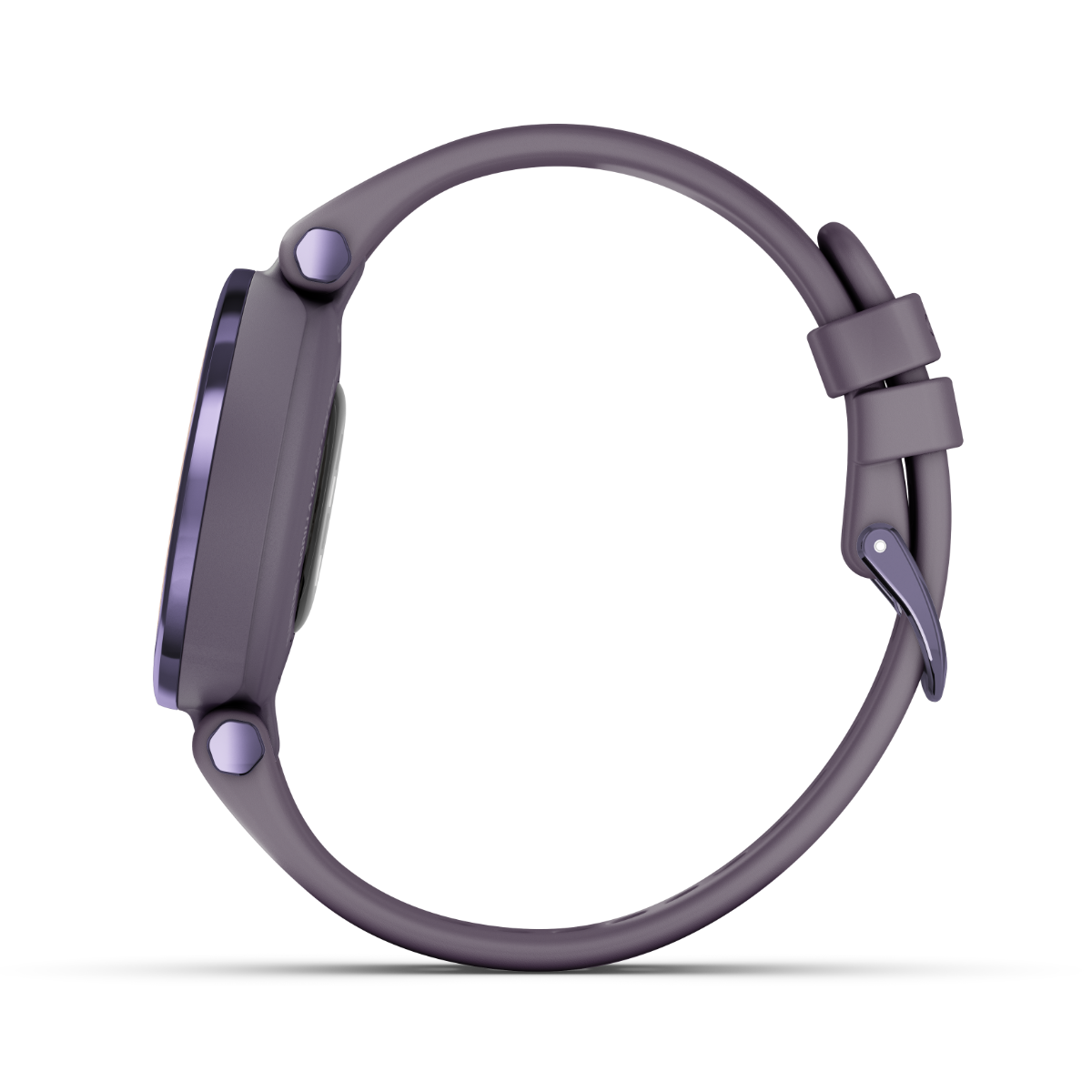 Garmin Lily Sport Edition, Midnight Orchid Bezel with Deep Orchid Case and Silicone Band (010-02384-02)