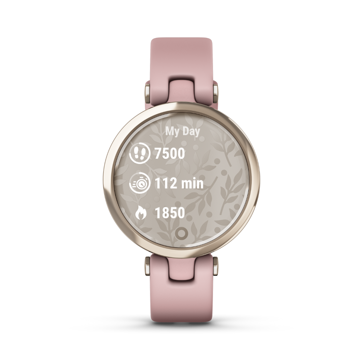 Garmin Lily Sport Edition, Midnight Orchid Bezel with Deep Orchid Case and Silicone Band (010-02384-03)