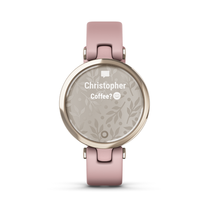 Garmin Lily Sport Edition, Midnight Orchid Bezel with Deep Orchid Case and Silicone Band (010-02384-03)