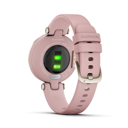 Garmin Lily Sport Edition, Midnight Orchid Bezel with Deep Orchid Case and Silicone Band (010-02384-03)