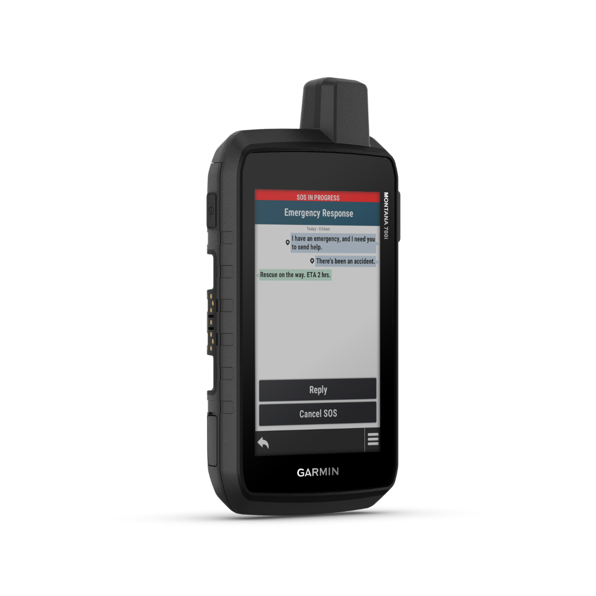 Garmin Montana 700i, Handheld Touchscreen Outdoor/Trail GPS with TOPO Maps (010-02347-10)