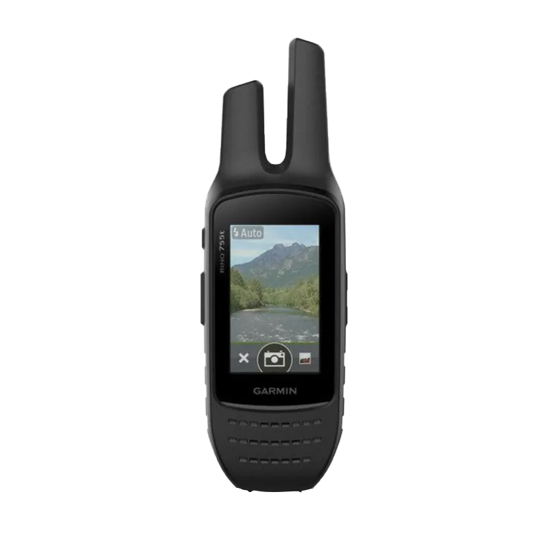 Navegador GPS/radio bidireccional Garmin Rino 755t con pantalla táctil, mapas topográficos y cámara (reacondicionado certificado por Garmin) 