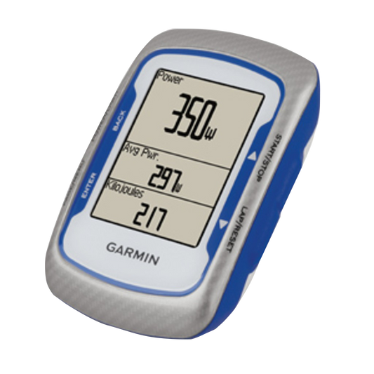 Garmin Edge 500, Blue & Silver, Smart Biking Computer for Cyclists (Garmin Certified Refurbished) by Garmin