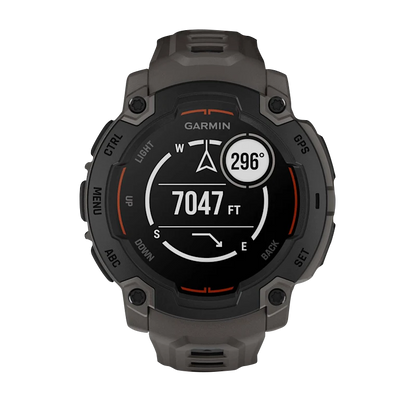 Garmin Instinct E, (45mm) Black with Charcoal Band (010-02933-00)