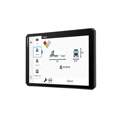 Garmin Dezl OTR820, GPS Truck Navigator 8-inch (010-02925-00)