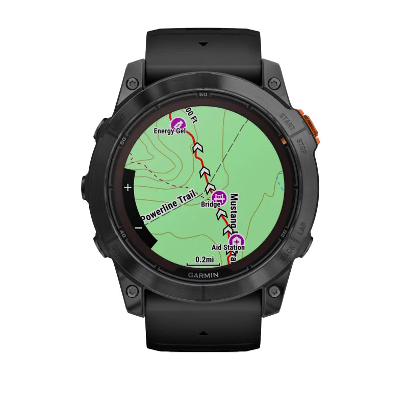 Garmin Fenix 7X Pro Solar, Slate Gray with Black Band (010-02778-00)