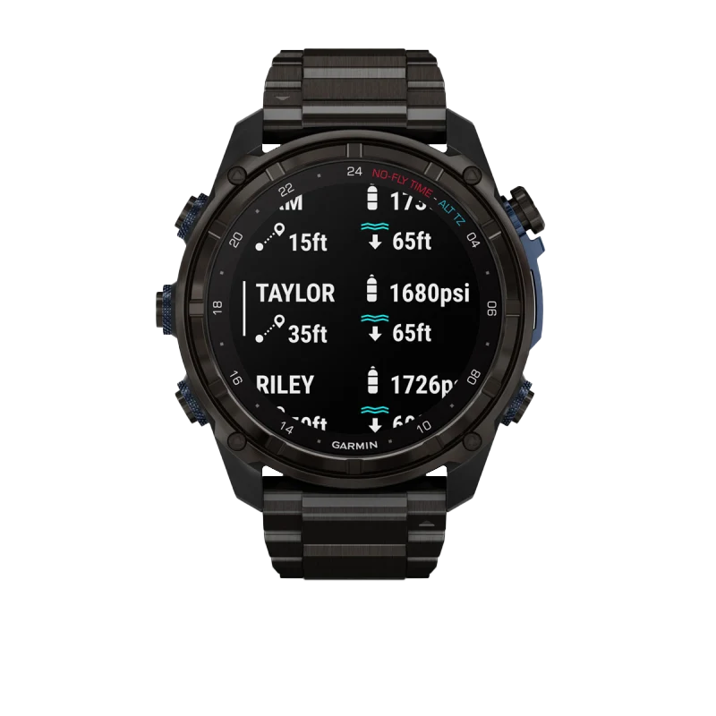 Garmin Descent Mk3i, 51 mm, titanio DLC gris carbono con correa de titanio DLC (010-02752-13)