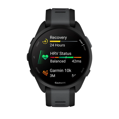 Garmin Forerunner 165 Black/Slate Gray (010-02863-20) by Garmin