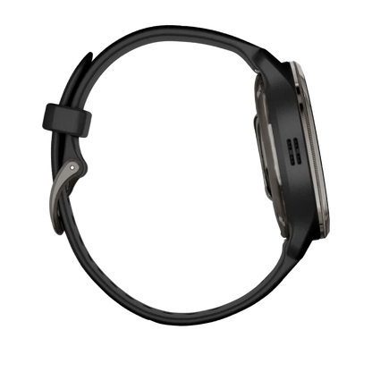 Garmin Venu 2 Plus, Slate/Stainless Steel Bezel w/ Black Case (Garmin Certified Refurbished)