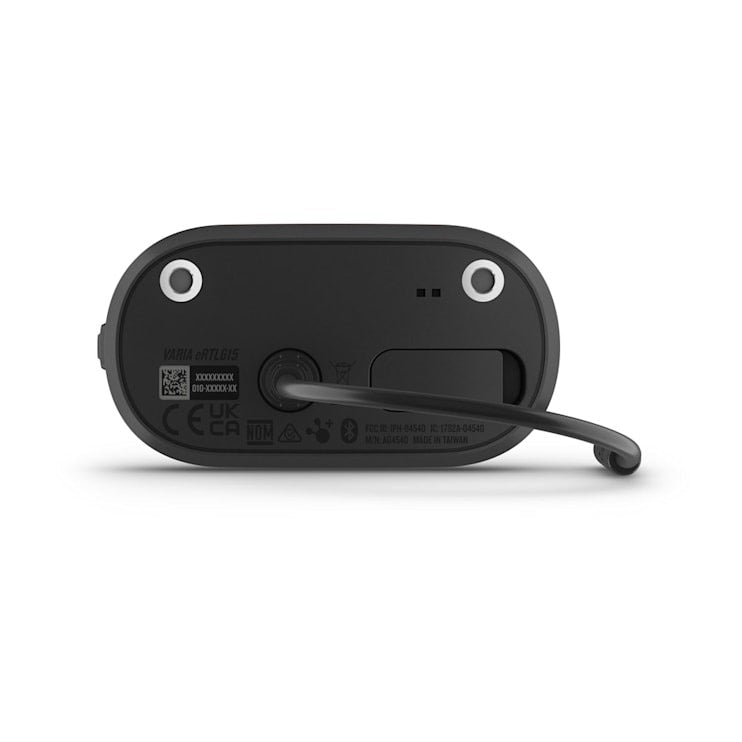 Garmin Varia eRTL615 radar tail light for e-bikes, black