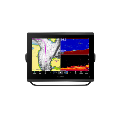 Garmin GPSMAP 1243xsv SideVü, ClearVü and Traditional CHIRP Sonar with Mapping (010-02367-61)