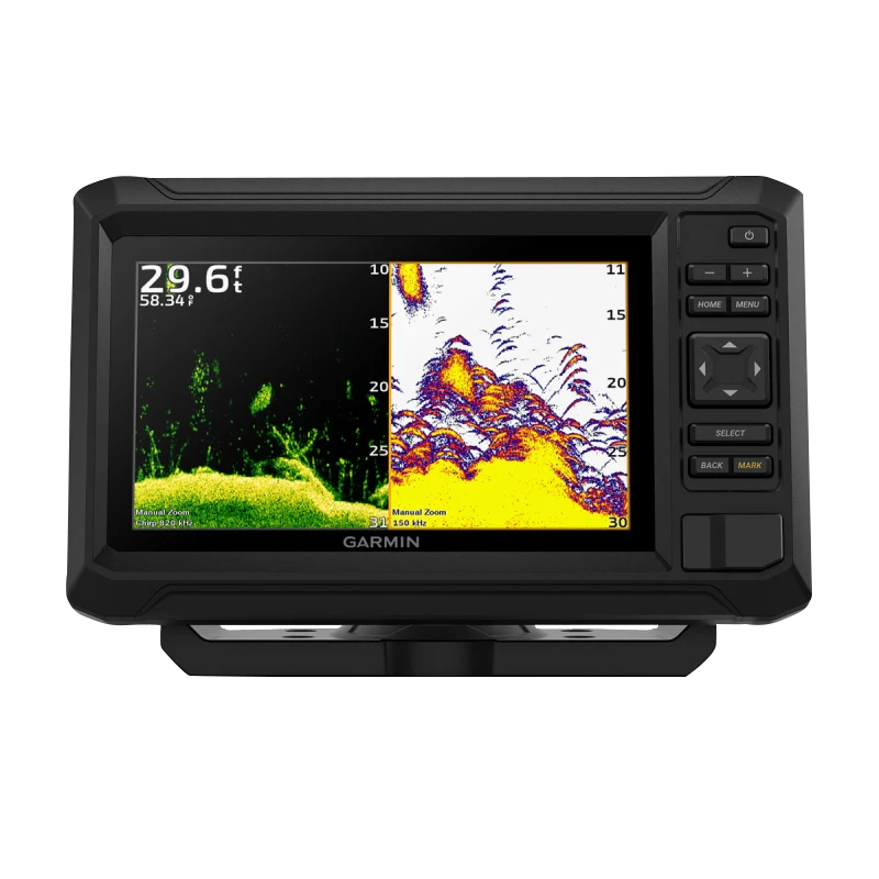 Garmin ECHOMAP UHD2 7" cv Chartplotters 73cv with GT20-TM Transducer and Garmin Navionics+ U.S. Inland Mapping (010-02594-51)