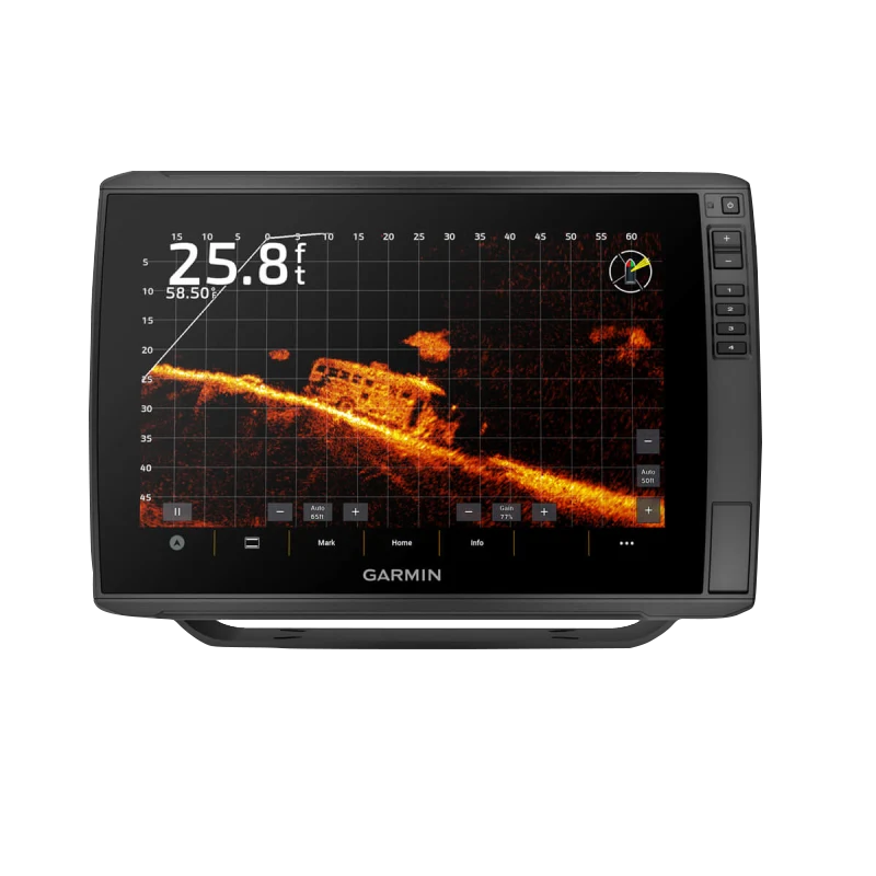 Garmin ECHOMAP Ultra 2 12" Chartplotters 126sv without Transducer; Includes Garmin Navionics+ U.S. Inland & Coastal Mapping (010-02882-00)