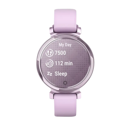Garmin Lily 2, Metallic Lilac with Lilac Silicone Band (010-02839-01)