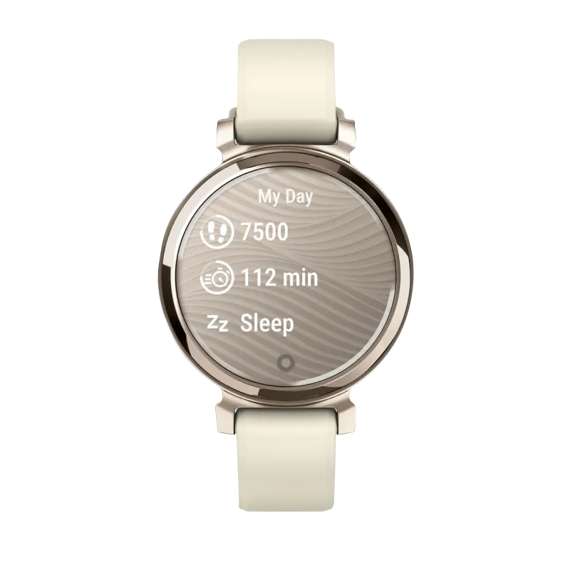 Garmin Lily 2, Cream Gold with Coconut Silicone Band (010-02839-00)
