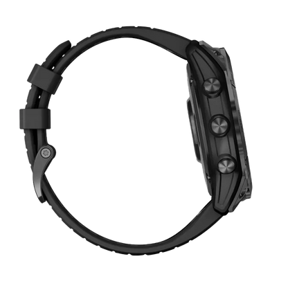 Garmin Fenix 7X Pro Sapphire Solar, Carbon Gray Titanium w/ Black Band (010-02778-10)