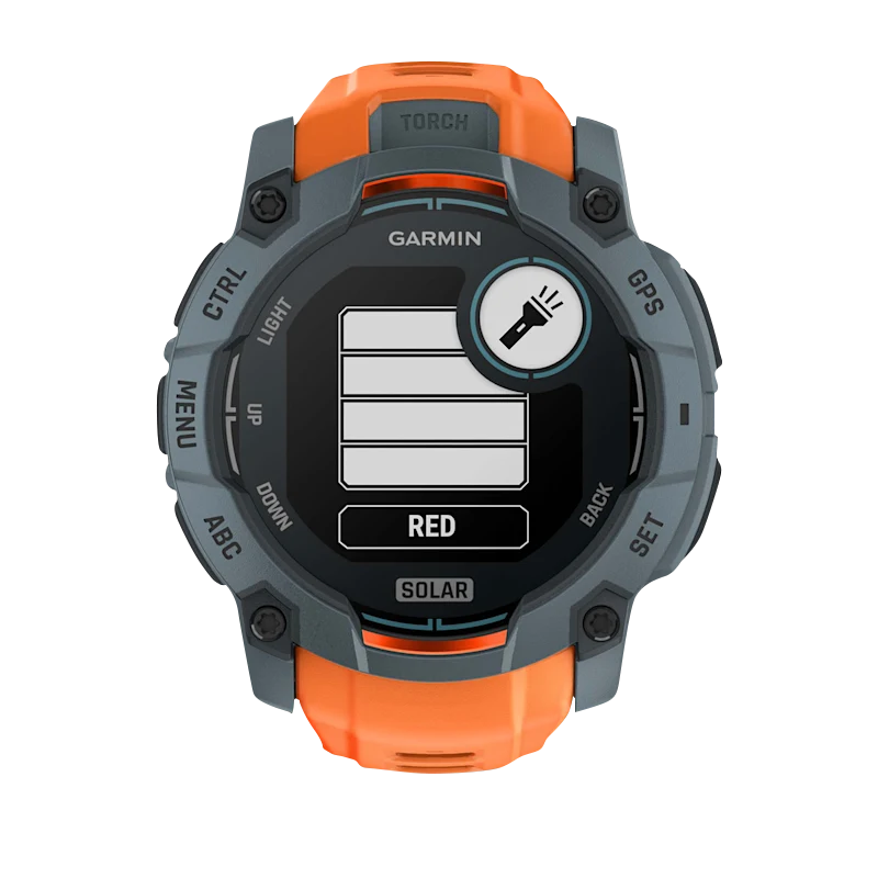 Garmin Instinct 3 Solar, (50mm) Twilight with Solstice Band (010-02935-01)